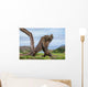 Komodo Dragons are fighting each other. Very rare picture. Indonesia. Komodo National Park. An excellent illustration. Wall Mural