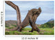 Komodo Dragons are fighting each other. Very rare picture. Indonesia. Komodo National Park. An excellent illustration. Wall Mural