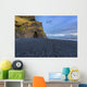 The black sand beach of Reynisfjara, nature Wall Mural