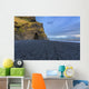 The black sand beach of Reynisfjara, nature Wall Mural