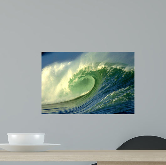 Waimea Bay Wave Wall Decal