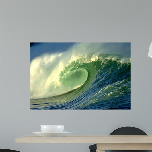Waimea Bay Wave Wall Decal