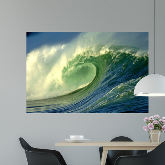 Waimea Bay Wave Wall Decal