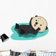 Sea Otter Water Float Wall Decal