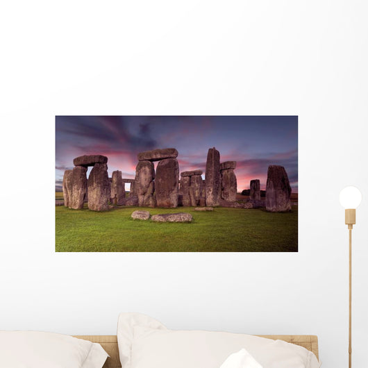 Stonehenge Sunset Wall Decal