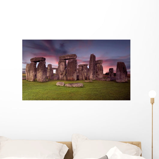 Stonehenge Sunset Wall Decal