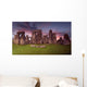 Stonehenge Sunset Wall Decal