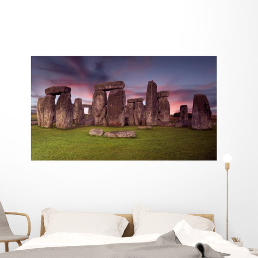 Stonehenge Sunset Wall Decal
