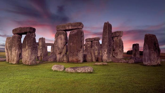 Stonehenge Sunset Wall Decal