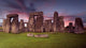 Stonehenge Sunset Wall Decal