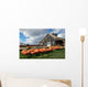 Pumpkin Barn Wall Decal