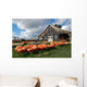 Pumpkin Barn Wall Decal