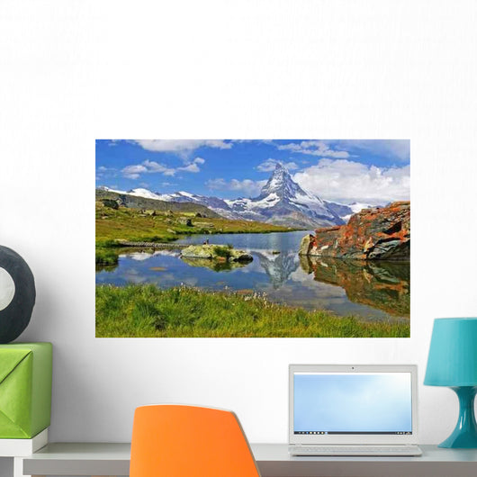 Nature Mirror Image Wall Decal