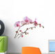 Pink Orchid Wall Decal Design 2