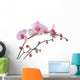 Pink Orchid Wall Decal Design 2