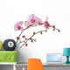 Pink Orchid Wall Decal Design 2