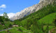 Chalet Detached Mountain Wall Decal