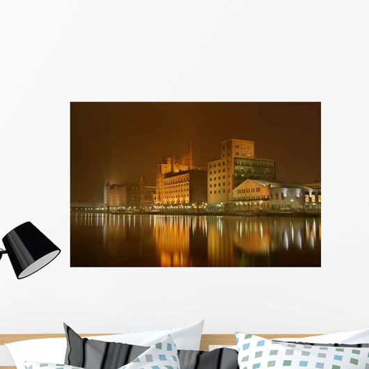 Duisburg inner harbour Wall Mural