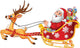 Cartoon Funny Santa His Wall Decal