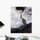 Great Blue Heron Wall Decal Design 3