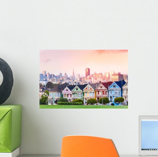 Evening Skyline San Francisco Wall Decal
