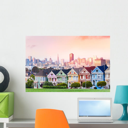 Evening Skyline San Francisco Wall Decal