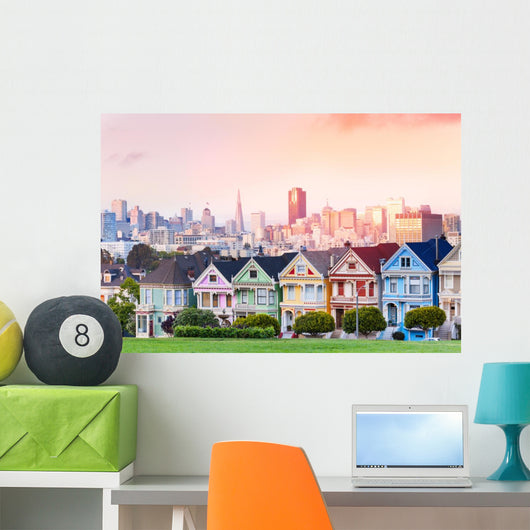 Evening Skyline San Francisco Wall Decal
