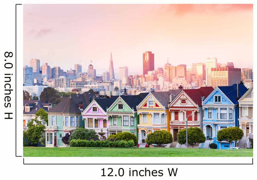 Evening Skyline San Francisco Wall Decal