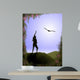 Hello Eagle Wall Decal