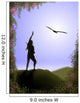 Hello Eagle Wall Decal