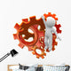 3D Human Try to Wall Decal