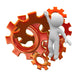 3D Human Try to Wall Decal