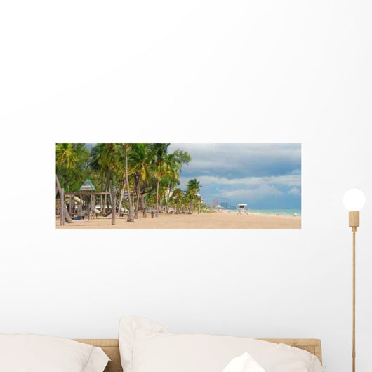 Wide Panoramic Fort Lauderdale Wall Decal