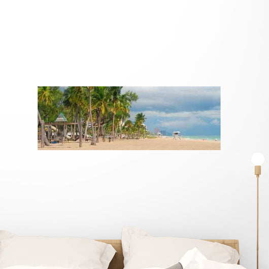 Wide Panoramic Fort Lauderdale Wall Decal