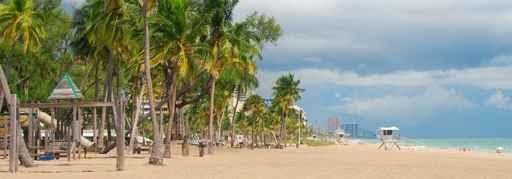 Wide Panoramic Fort Lauderdale Wall Decal