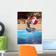 Kids Playing Swimming Pool Wall Decal