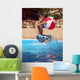 Kids Playing Swimming Pool Wall Decal