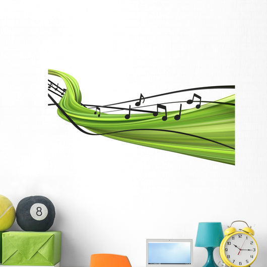 Music Swirl Wall Decal