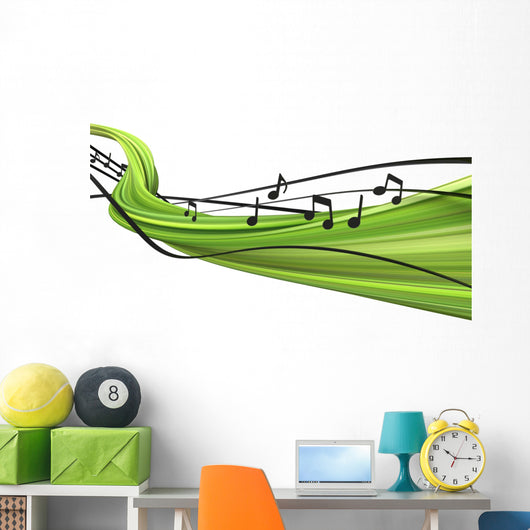 Music Swirl Wall Decal