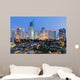 Jakarta Downtown Skyline with Wall Decal
