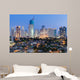Jakarta Downtown Skyline with Wall Decal