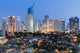 Jakarta Downtown Skyline with Wall Decal