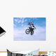 Dirt Bike Stunt Rider Wall Decal