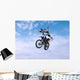 Dirt Bike Stunt Rider Wall Decal