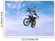 Dirt Bike Stunt Rider Wall Decal