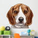 Beagle Puppy Dog Head Wall Decal