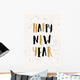 2016 Greeting Card Template Wall Decal