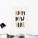 2016 Greeting Card Template Wall Decal