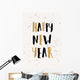 2016 Greeting Card Template Wall Decal