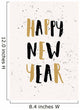 2016 Greeting Card Template Wall Decal